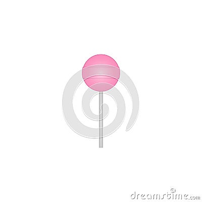 Lollipop vector icon. Chupa Chups Stock Photo